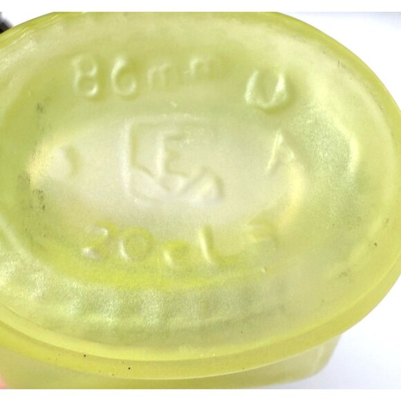 Vintage Limoncello Bottle Shot Glasses 3D Lemons Frosted Yellow 4 Piece Set EUC - Picture 10 of 12